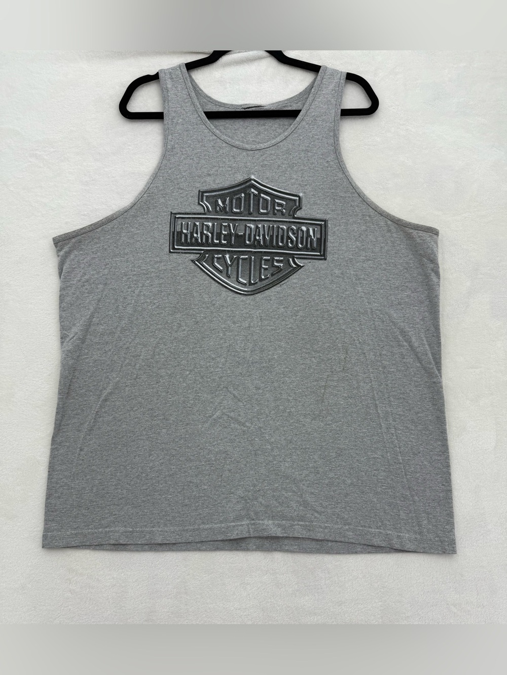 vintage grey Harley-Davidson Ft. Myers, Florida tank top Men’s 2XL-Read Below